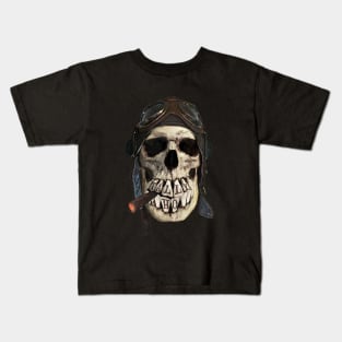 TALLY HO  (skull series 2 of 3) Kids T-Shirt